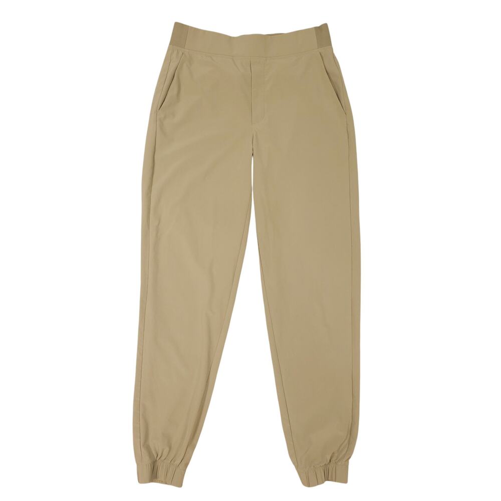 Athleta Brooklyn Mid Rise Jogger Olive Branch Green Sz 4 Tall